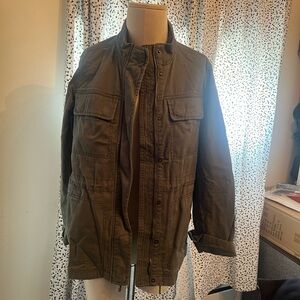 GAP Women's Olive Military Jacket